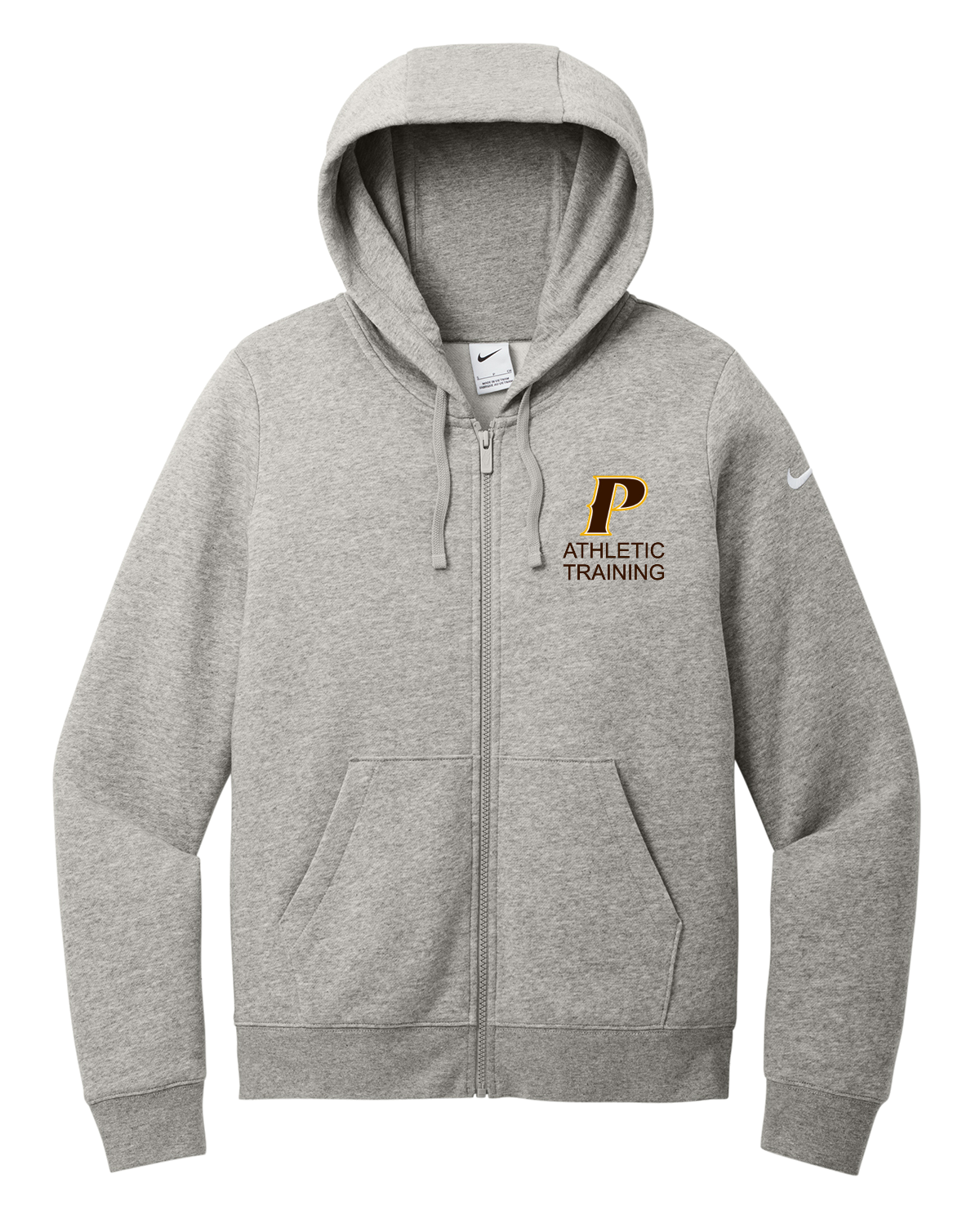 Nike Women's Club Fleece Full-Zip Hoodie - "P-Athletic Training"