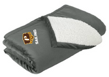 Mountain Lodge Sherpa Blanket - "SHIELD SAILING"