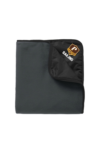 Fleece & Nylon Travel Blanket - "SHIELD SAILING"