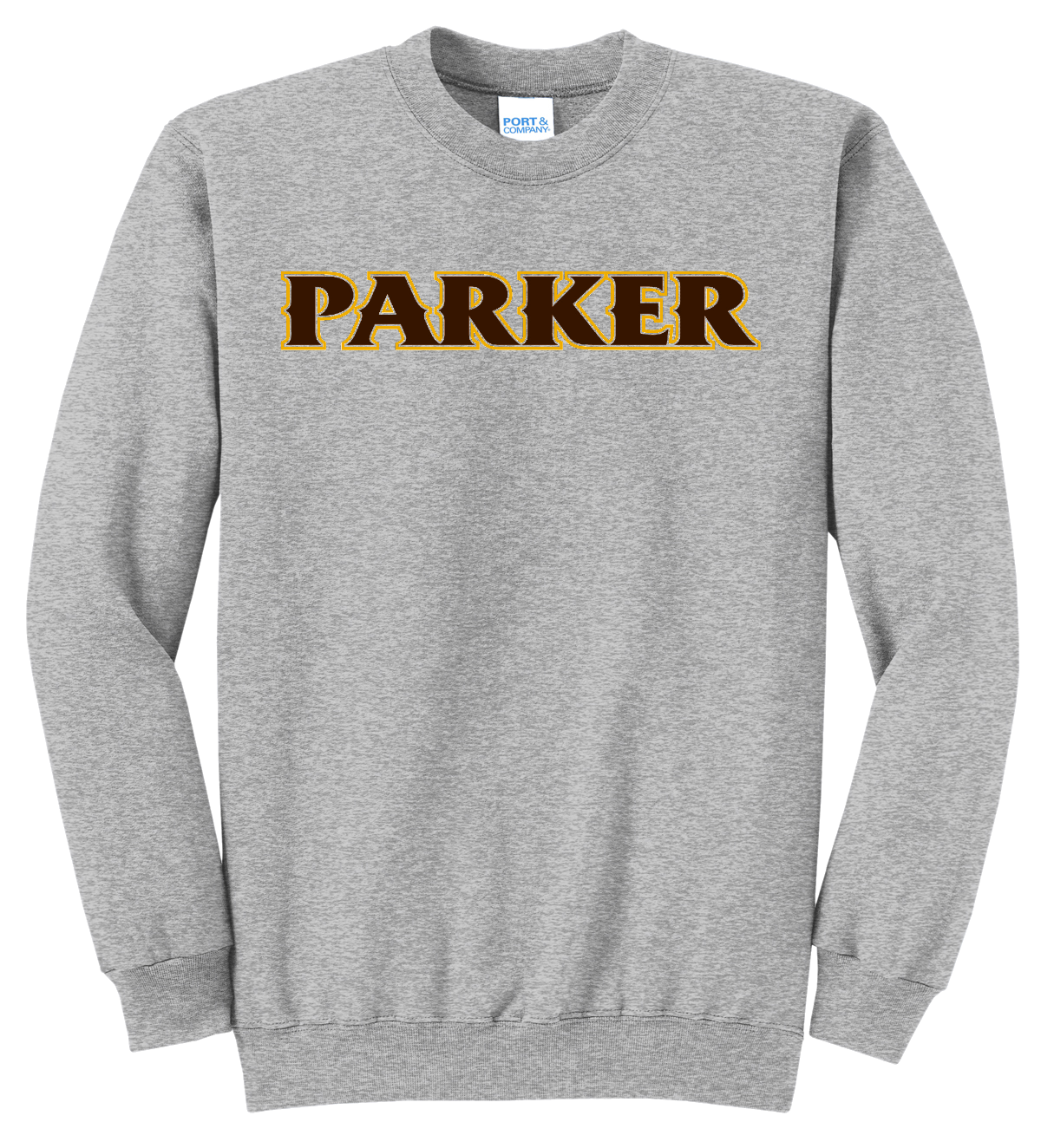 Men's Core Crewneck Sweatshirt - "PARKER" or "P"