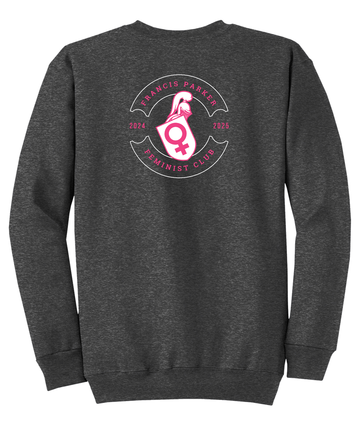 Feminist Club Core Crewneck Sweatshirt - "FEMINIST CLUB"