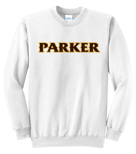 Men's Core Crewneck Sweatshirt - "PARKER" or "P"