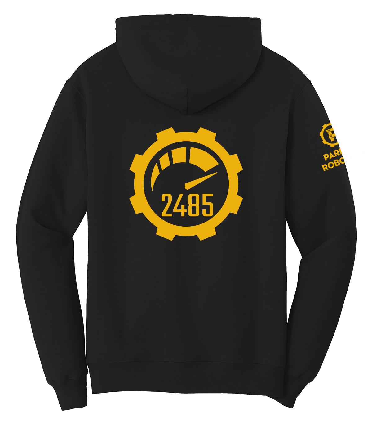 Robotics Pullover Fleece Hoodie - "OVERCLOCKED"