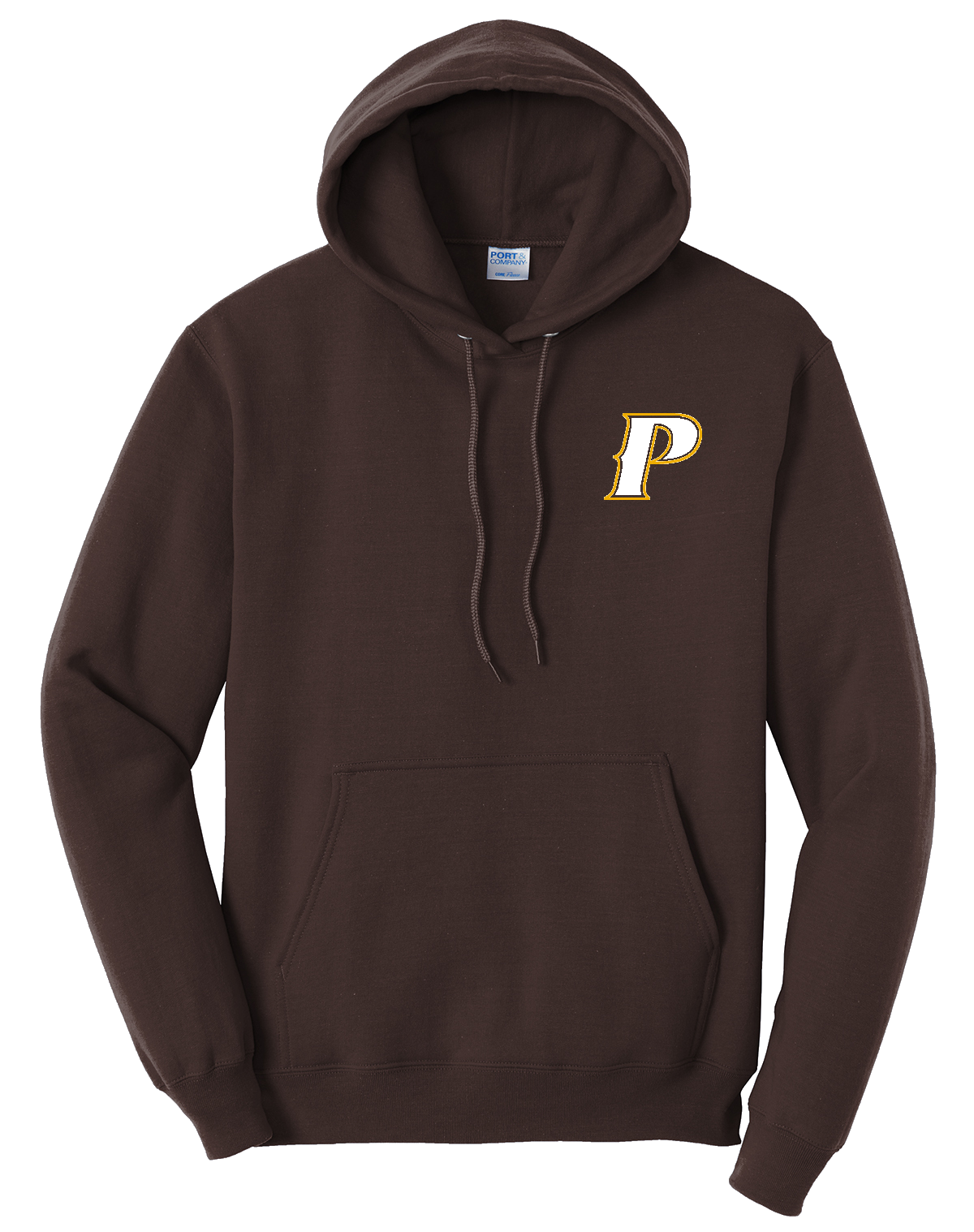 Men's Core Fleece Pullover Hooded Sweatshirt - "PARKER" or "P"