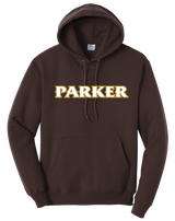 Men's Core Fleece Pullover Hooded Sweatshirt - "PARKER" or "P"