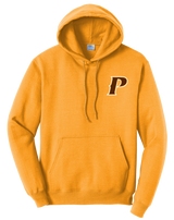 Men's Core Fleece Pullover Hooded Sweatshirt - "PARKER" or "P"