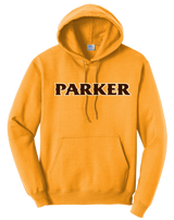 Men's Core Fleece Pullover Hooded Sweatshirt - "PARKER" or "P"