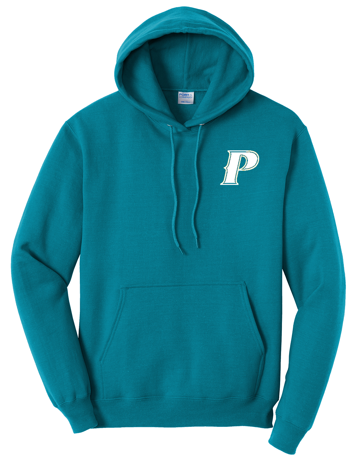 Men's Core Fleece Pullover Hooded Sweatshirt - "PARKER" or "P"