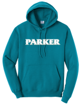 Men's Core Fleece Pullover Hooded Sweatshirt - "PARKER" or "P"