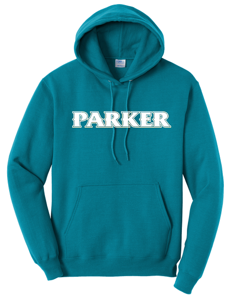 Men's Core Fleece Pullover Hooded Sweatshirt - "PARKER" or "P"