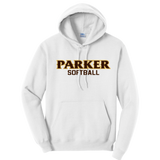 Port & Company Men's Core Fleece Pullover Hooded Sweatshirt - "PARKER SOFTBALL"