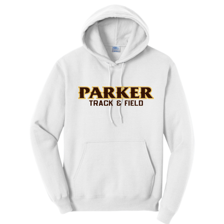 Port & Company Men's Core Fleece Pullover Hooded Sweatshirt - "PARKER TRACK & FIELD"