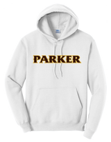 Men's Core Fleece Pullover Hooded Sweatshirt - "PARKER" or "P"