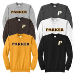 Men's Core Crewneck Sweatshirt - "PARKER" or "P"