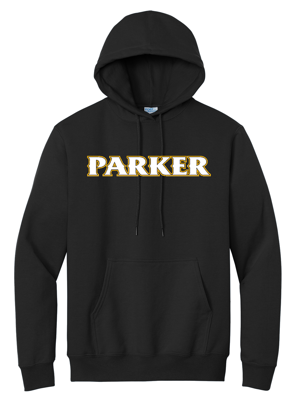 Men's Essential Pullover Hooded Sweatshirt - "PARKER" or "P"