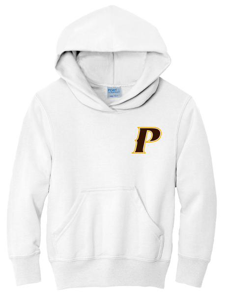 Youth Core Pullover Hooded Sweatshirt - "PARKER" or "P"