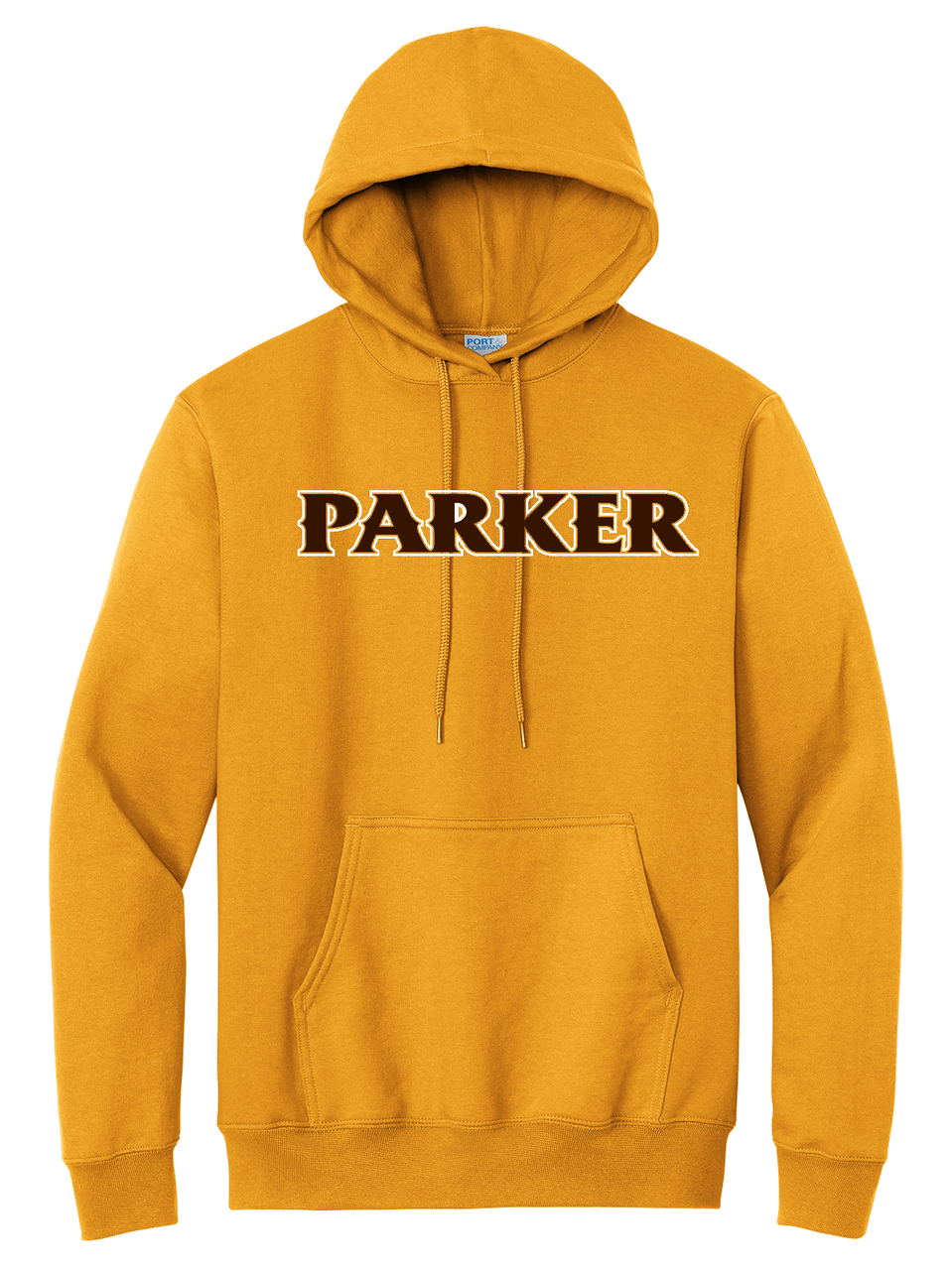 Men's Essential Pullover Hooded Sweatshirt - "PARKER" or "P"