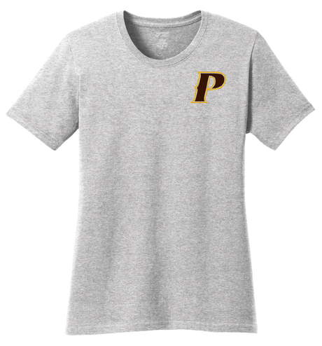 Ladies Core Cotton Tee - "PARKER" or "P"[CLOSEOUT]