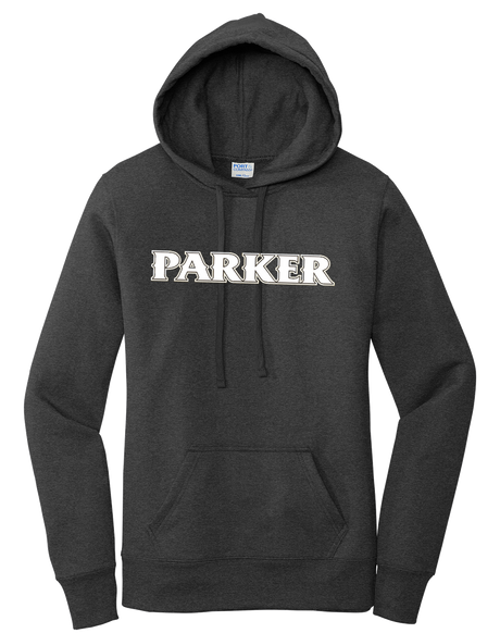 Ladies Core Pullover Hooded Sweatshirt - "PARKER" or "P"