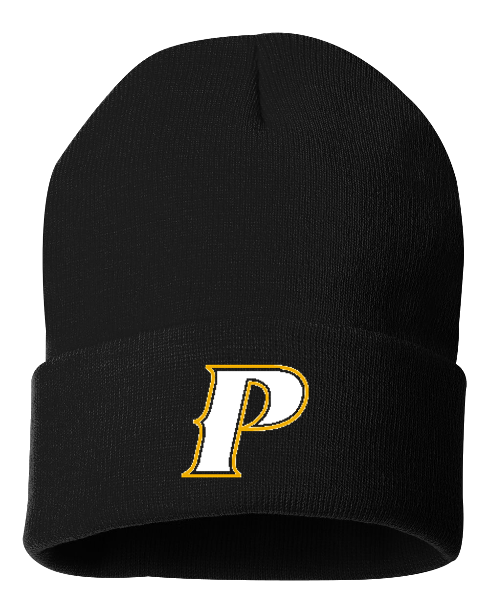 Cuffed Knit Beanie - "P" or "SHIELD"