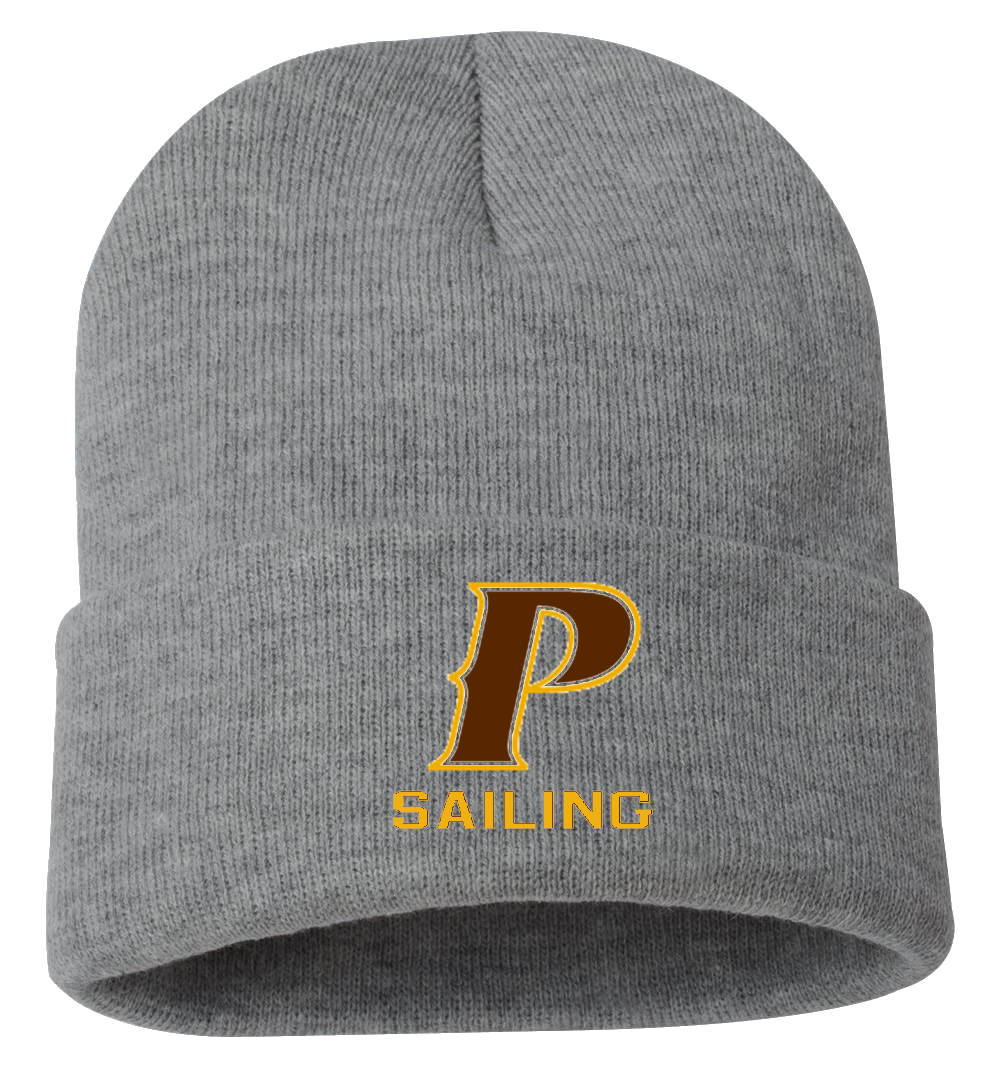 Cuffed Knit Beanie - "PARKER SAILING"