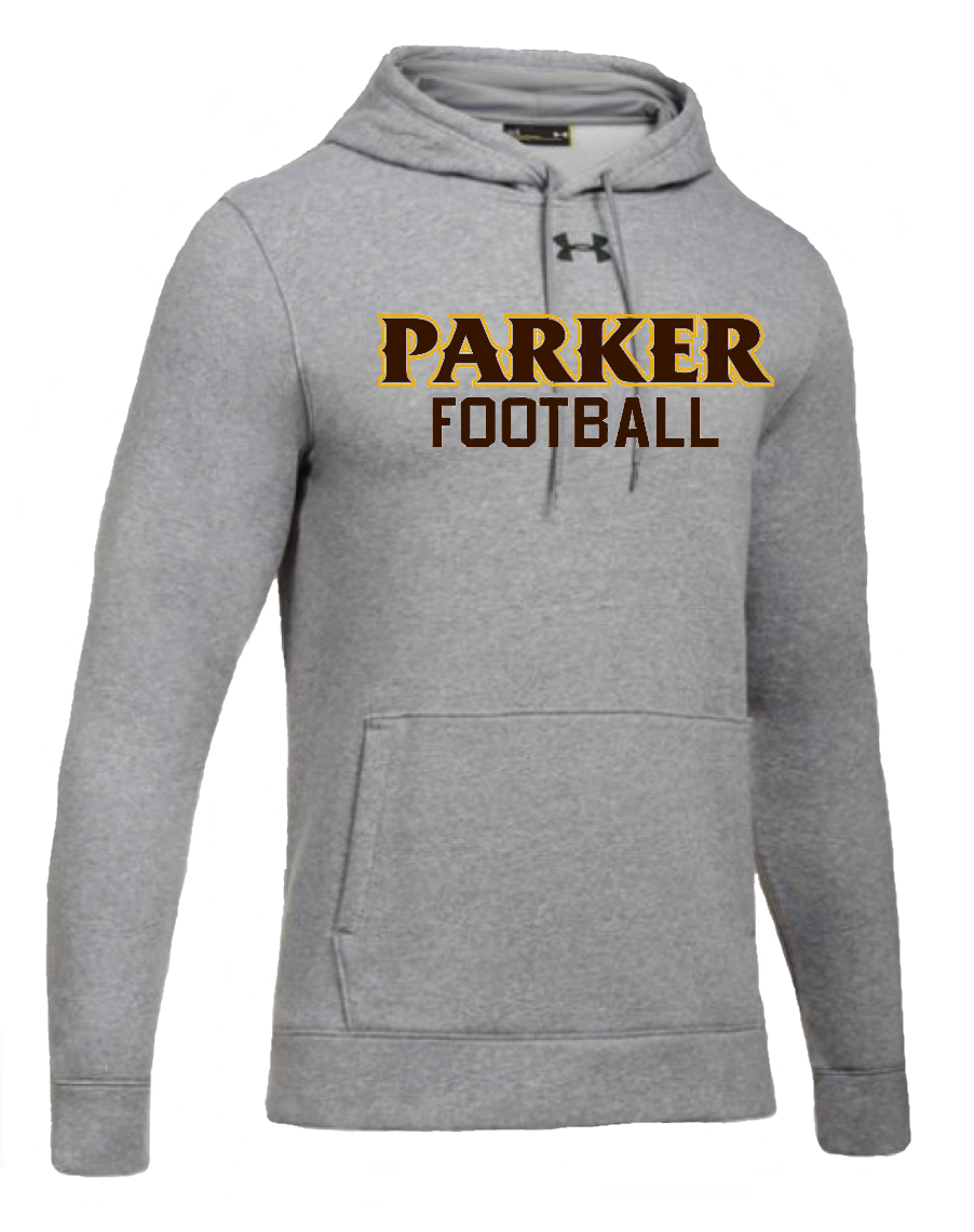 Men's Hustle Fleece Hoody - "PARKER FOOTBALL"