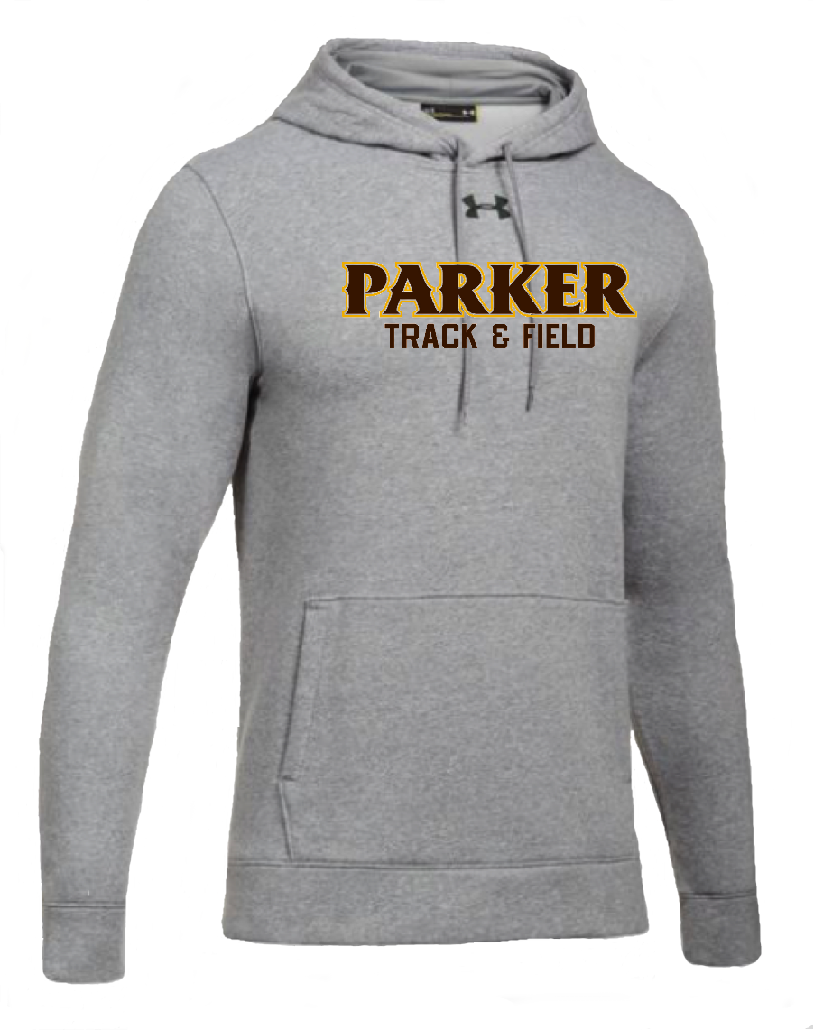 Men's Hustle Fleece Hoody - "PARKER TRACK & FIELD"