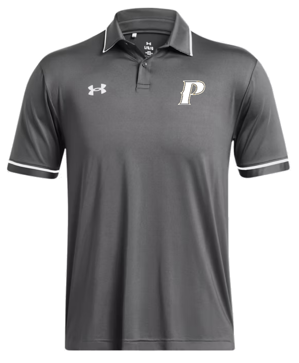 Men's Team Tipped Polo - "P" or "SHIELD"