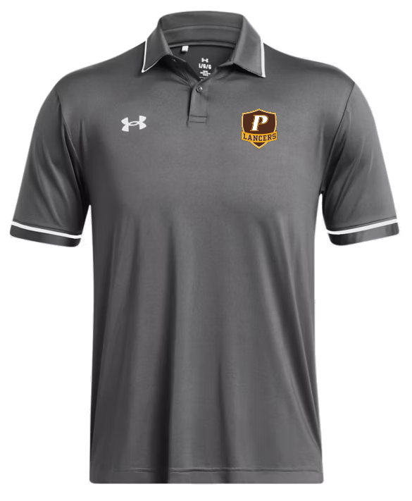 Men's Team Tipped Polo - "P" or "SHIELD"