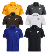 Men's Team Tipped Polo - "P" or "SHIELD"