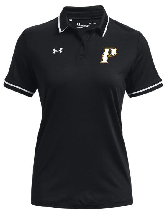 Ladies Team Tipped Polo - "P" or "Shield"