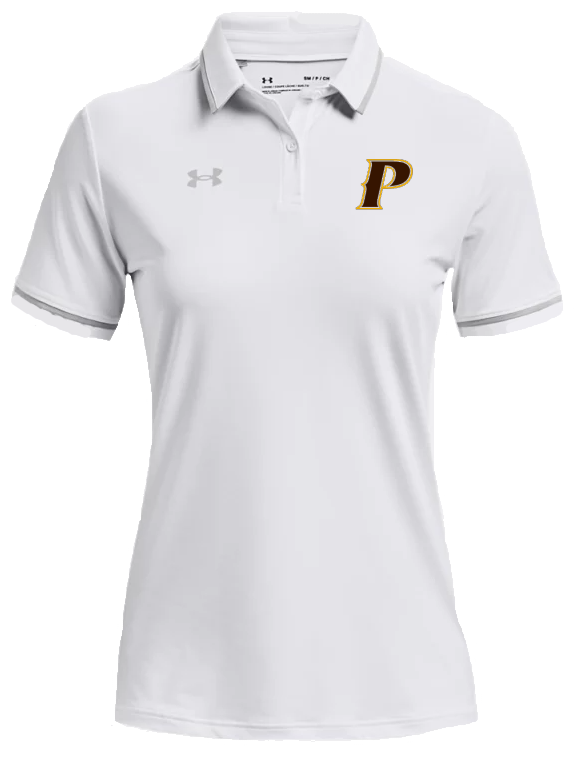 Ladies Team Tipped Polo - "P" or "Shield"