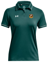 Ladies Team Tipped Polo - "P" or "Shield"