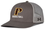 Adult Trucker Mesh Cap - "P-BASKETBALL"