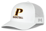 Adult Trucker Mesh Cap - "P-BASKETBALL"