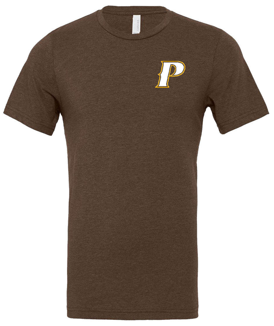 Adult  Blend CVC Tee - "PARKER" or "P"