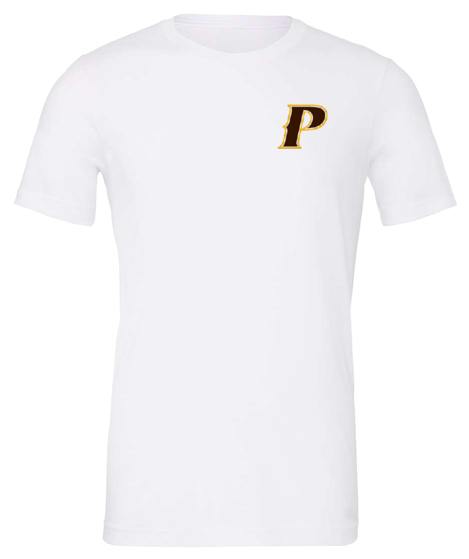 Adult  Blend CVC Tee - "PARKER" or "P"