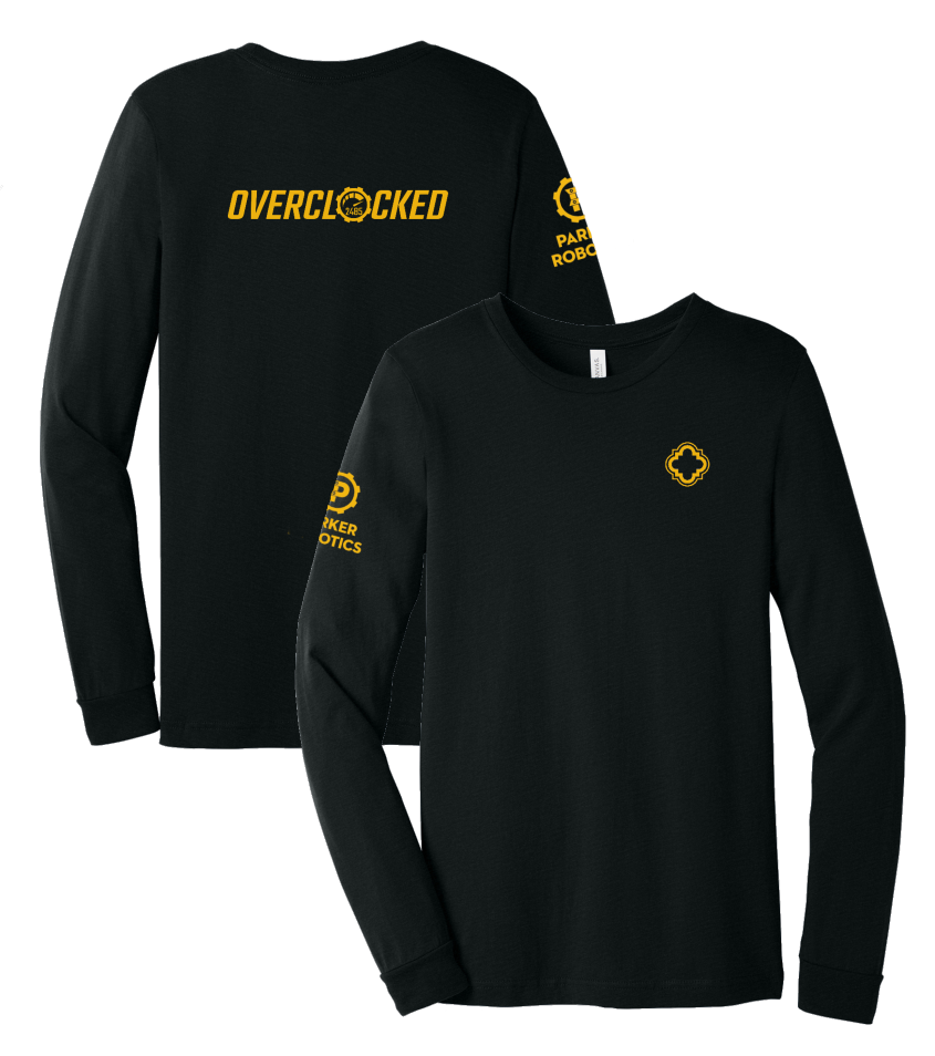 Robotics Long Sleeve Tee - "OVERCLOCKED"