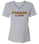 Ladies V-Neck Tee - "PARKER ALUMNI"