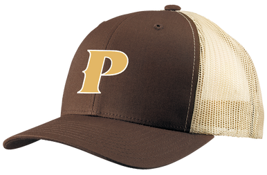 Retro Trucker 2-Tone Baseball Cap - "P"