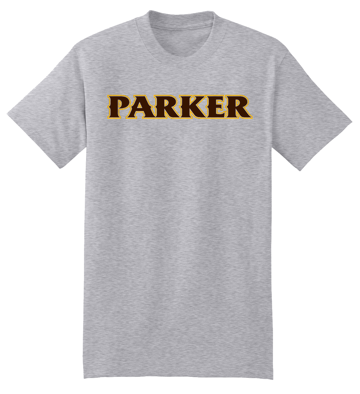 Adult Beefy-Tee - "PARKER" or "P"