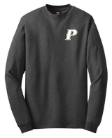 Adult Long Sleeve Beefy Tee  - "PARKER or "P"