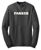 Adult Long Sleeve Beefy Tee  - "PARKER or "P"