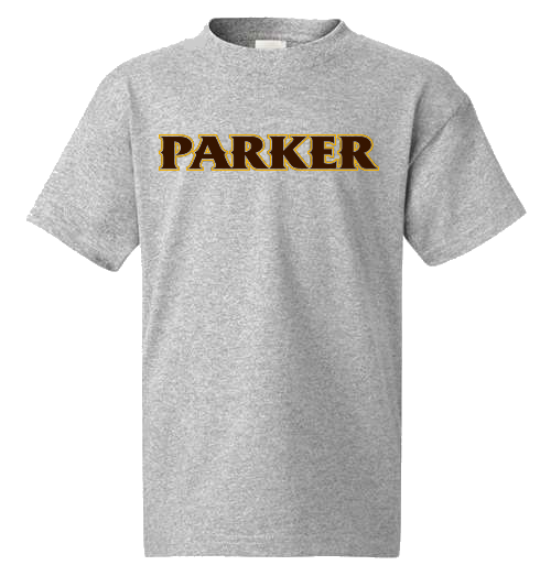 Youth Cotton Tees -"PARKER" or "P"