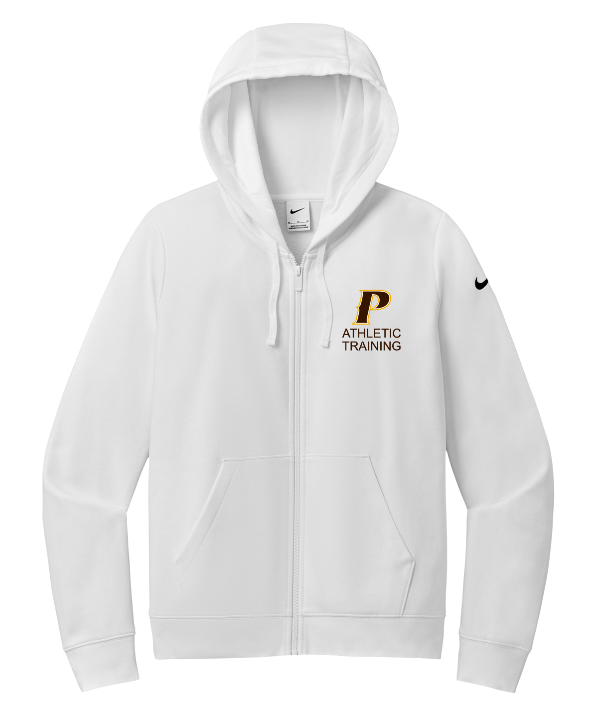 Nike Women's Club Fleece Full-Zip Hoodie - "P-Athletic Training"