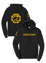 Robotics Pullover Fleece Hoodie - "OVERCLOCKED"