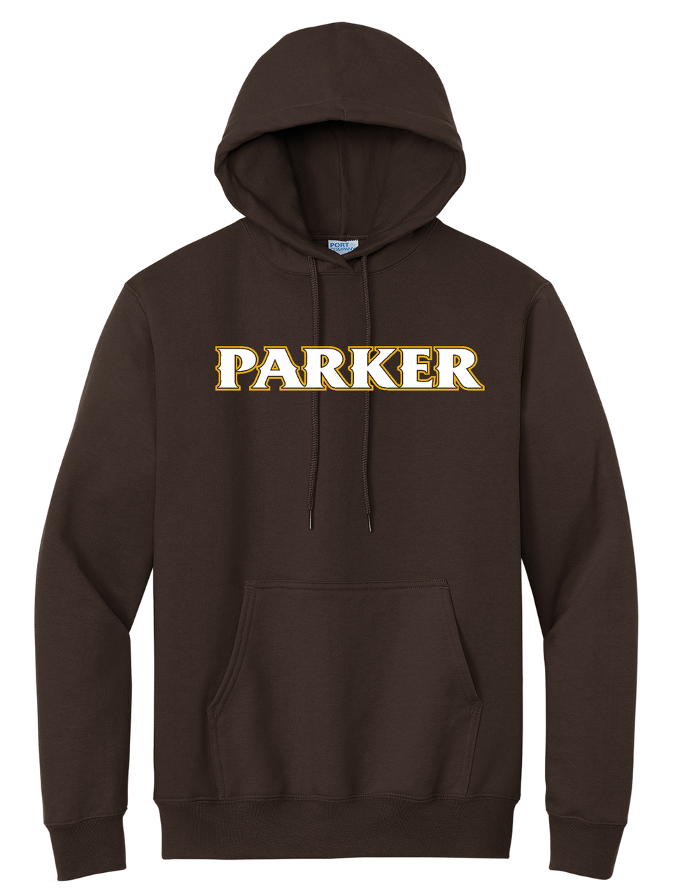 Men's Essential Pullover Hooded Sweatshirt - "PARKER" or "P"