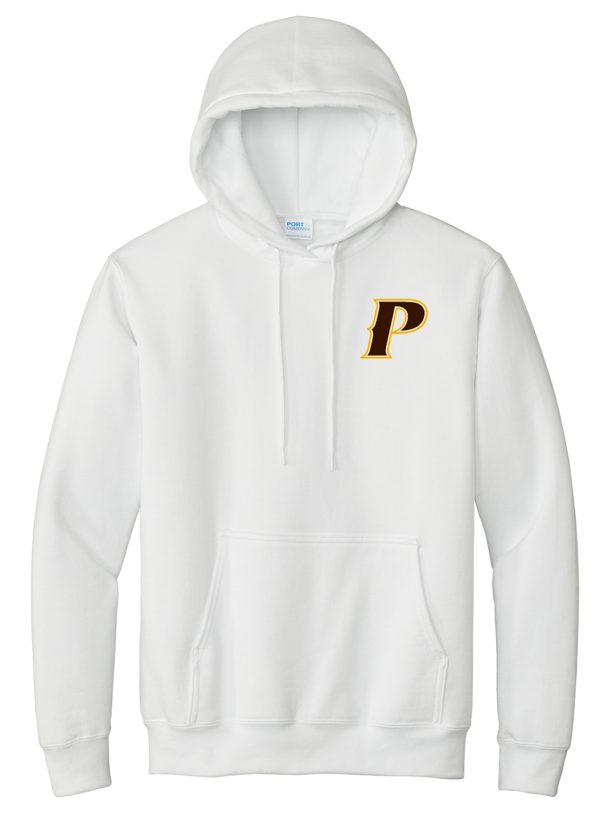 Men's Essential Pullover Hooded Sweatshirt - "PARKER" or "P"