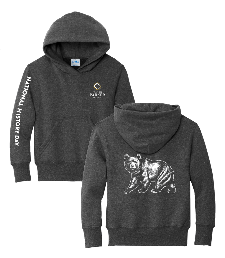 Youth National History Day Hoodie - "NHD"