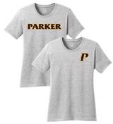 Ladies Core Cotton Tee - "PARKER" or "P"[CLOSEOUT]